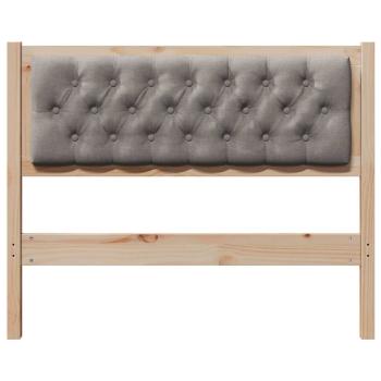 Kopfteil Sonstiges Braun und Taupe 100 cm Massivholz Kiefer