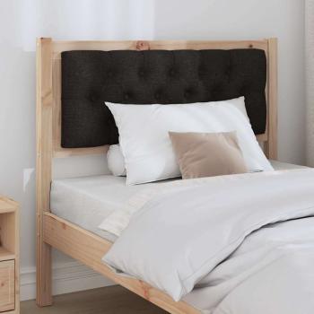 Kopfteil Sonstiges Braun und Schwarz 90 cm Massivholz Kiefer