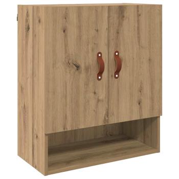 Wandschrank 60 x 31 x 70 cm Holzwerkstoff Artisan-Eiche