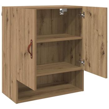Wandschrank 60 x 31 x 70 cm Holzwerkstoff Artisan-Eiche