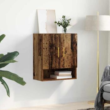 Wandschrank 60 x 31 x 70 cm Holzwerkstoff Altholz