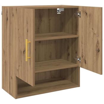 Wandschrank 60 x 31 x 70 cm Holzwerkstoff Artisan-Eiche