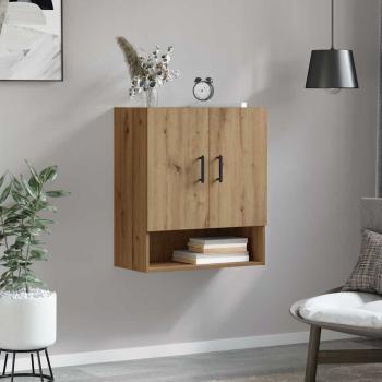 Wandschrank 60 x 31 x 70 cm Holzwerkstoff Artisan-Eiche