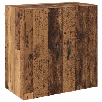 Wandschrank 60 x 31 x 60 cm Holzwerkstoff Altholz