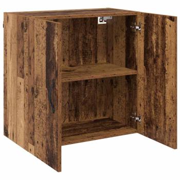 Wandschrank 60 x 31 x 60 cm Holzwerkstoff Altholz