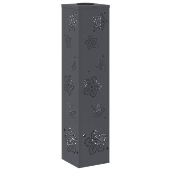 Solar LED Weg Licht 2 Stk. Warmes Weiß 18 x 18 x 80 cm
