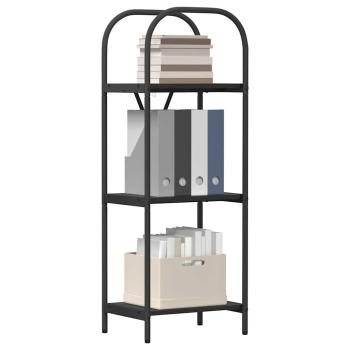 Bücherregal 3 Ebenen 40 x 30 x 109 cm Holzwerkstoff