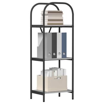 Bücherregal 3 Ebenen 40 x 30 x 109 cm Holzwerkstoff