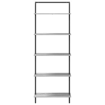 Bücherregal 5 Ebenen 60 x 24 x 168 cm Holzwerkstoff