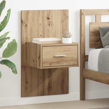 ARDEBO.de - Nachttisch 2 stk. Artisan-Eiche 50 x 32,5 x 80cm Holzwerkstoff