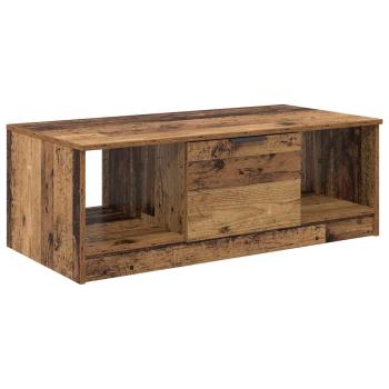 Couchtisch Altholz 102 x 50 x 36cm Holzwerkstoff