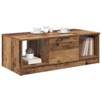 Couchtisch Altholz 102 x 50 x 36cm Holzwerkstoff