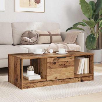 Couchtisch Altholz 102 x 50 x 36cm Holzwerkstoff