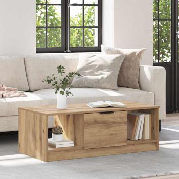 ARDEBO.de - Couchtisch Artisan-Eiche 102 x 50 x 36cm Holzwerkstoff