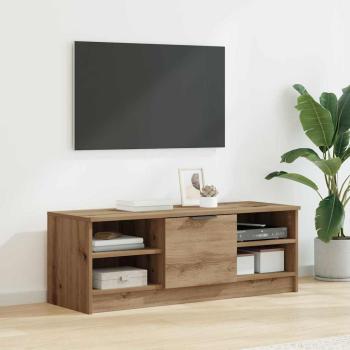 ARDEBO.de - TV-Schränk 102 x 35 x 36,5 cm Artisan-Eiche Holzwerkstoff