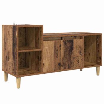 TV-Schränk 100 x 35 x 55 cm Altholz Holzwerkstoff