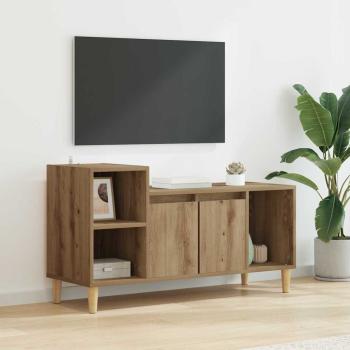 ARDEBO.de - TV-Schränk 100 x 35 x 55 cm Artisan-Eiche Holzwerkstoff