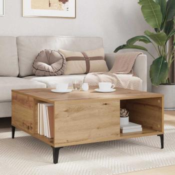 Couchtisch Artisan-Eiche 80 x 80 x 36,5 cm Holzwerkstoff