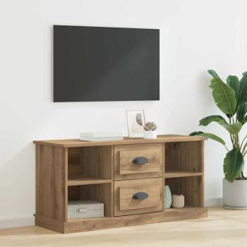 ARDEBO.de - TV-Schränk 99,5 x 35,5 x 48 cm Artisan-Eiche Holzwerkstoff