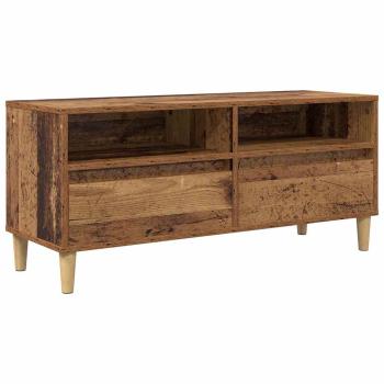 TV-Schränk 100 x 34,5 x 44,5 cm Altholz Holzwerkstoff
