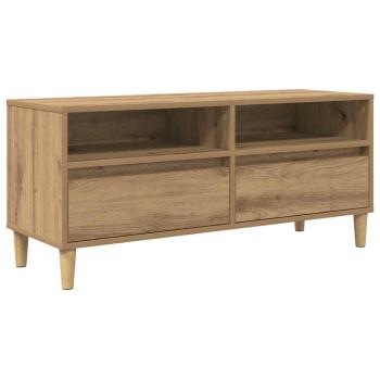 TV-Schränk 100 x 34,5 x 44,5 cm Artisan-Eiche Holzwerkstoff