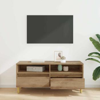 TV-Schränk 100 x 34,5 x 44,5 cm Artisan-Eiche Holzwerkstoff
