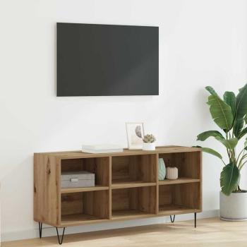 ARDEBO.de - TV-Schränk 103,5 x 30 x 50 cm Artisan-Eiche Holzwerkstoff