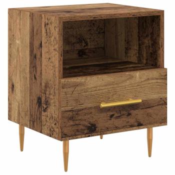 Nachttisch Braun 40 x 35 x 47,5 cm Holzwerkstoff