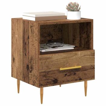 Nachttisch Braun 40 x 35 x 47,5 cm Holzwerkstoff
