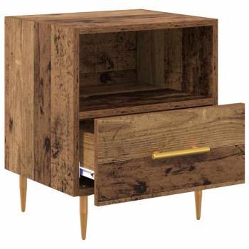 Nachttisch Braun 40 x 35 x 47,5 cm Holzwerkstoff
