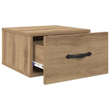 Nachttisch Artisan-Eiche 35 x 35 x 20 cm Holzwerkstoff