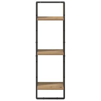 Wandregal Wandhalterung Artisan-Eiche 30 x 25 x 100 cm