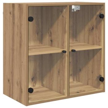 Wandschrank 68 x 37 x 68,5 cm Holzwerkstoff Artisan-Eiche