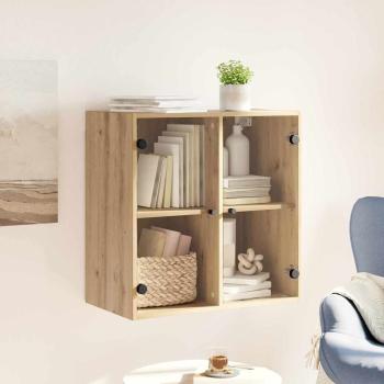Wandschrank 68 x 37 x 68,5 cm Holzwerkstoff Artisan-Eiche