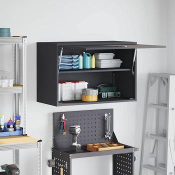Wandschrank für die Garage mit Gasdrucklift-Tür Anthrazit