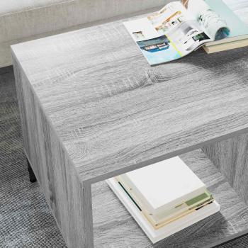 Couchtisch Sonoma-Grau 90 x 49 x 46 cm Holzwerkstoff