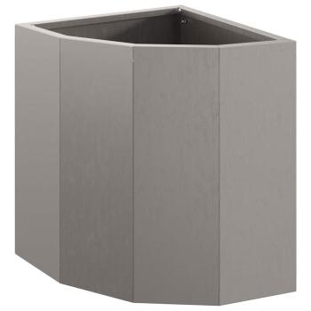 Eckpflanzer Rostoptik 30 x 30 x 35 cm Wetterfeststahl