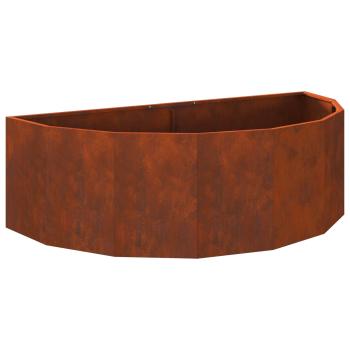 Pflanzk?bel Rostig 120 x 60 x 35 cm Wetterfeststahl