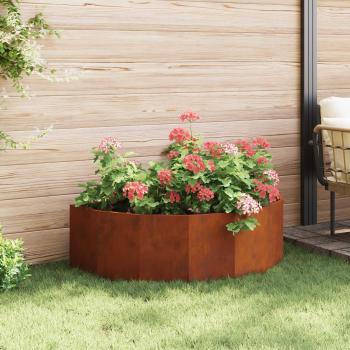 Pflanzk?bel Rostig 120 x 60 x 35 cm Wetterfeststahl