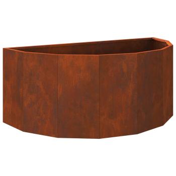 Pflanzkübel Rostig 90 x 45 x 35 cm Wetterfeststahl