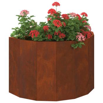 Pflanzkübel Rostig 60 x 30 x 35 cm Wetterfeststahl