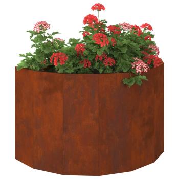 Pflanzkübel Rostig 90 x 45 x 50 cm Wetterfeststahl