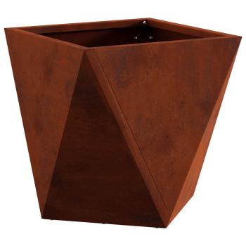 Pflanzkübel Rostig 30 x 30 x 30 cm Wetterfeststahl