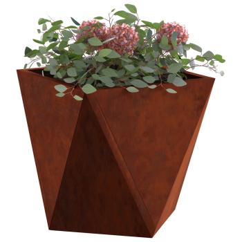 Pflanzkübel Rostig 30 x 30 x 30 cm Wetterfeststahl