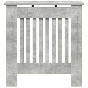 Heizkörperabdeckung Betongrau 78 x 19 x 81,5 cm Holzwerkstoff