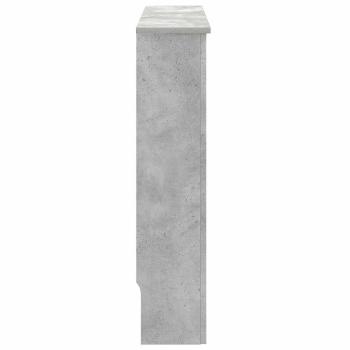 Heizkörperabdeckung Betongrau 78 x 19 x 81,5 cm Holzwerkstoff