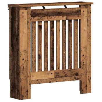 Heizkörperabdeckung Altholz 78 x 19 x 81,5 cm Holzwerkstoff