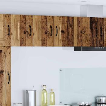 ARDEBO.de - Geschirrspülerfront Kalmar 2 stk. Altholz Holzwerkstoff