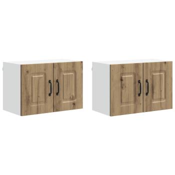Geschirrspülerfront Kalmar 2 stk. Artisan-Eiche Holzwerkstoff