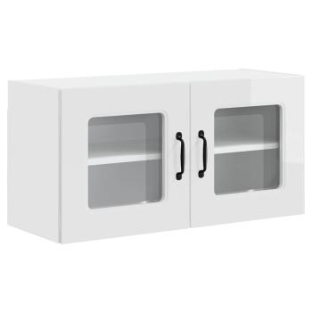Geschirrsp?lerfront Kalmar Hochglanz Wei? 80 x 31 x 40 cm